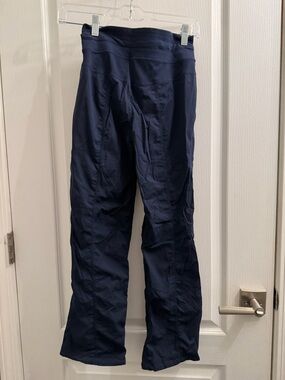 lululemon Navy Lightweight Stretch Pants (studio dance pants)